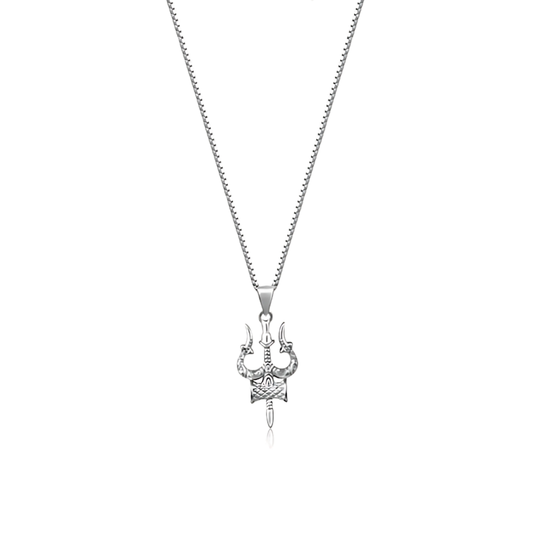 Trishul Pendant with chain