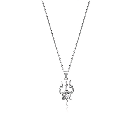 Trishul Pendant with chain