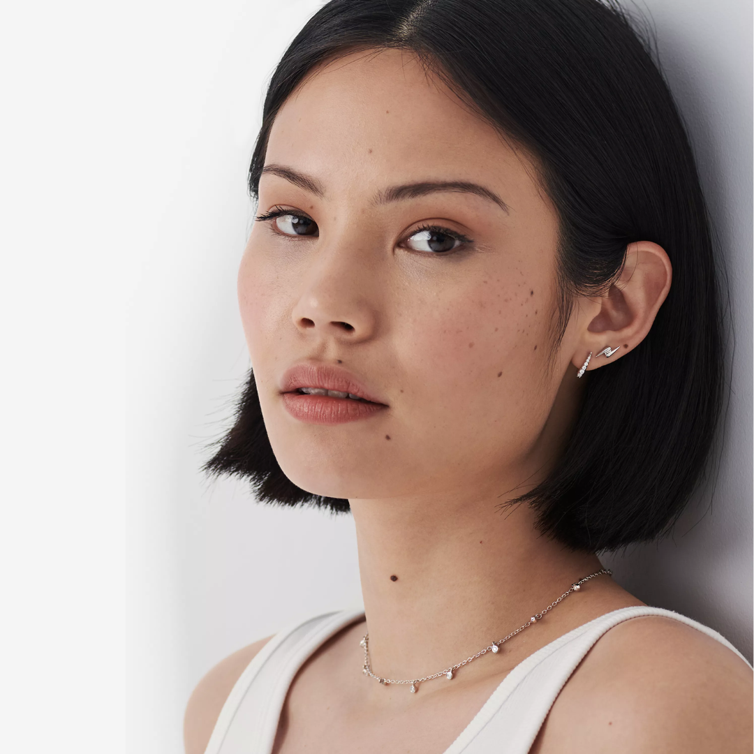 Claw Huggie Hoop Earrings