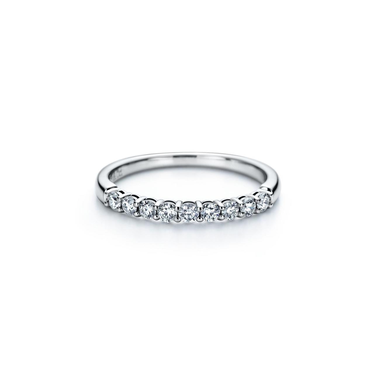 Classic Diamond Half-Eternity Ring