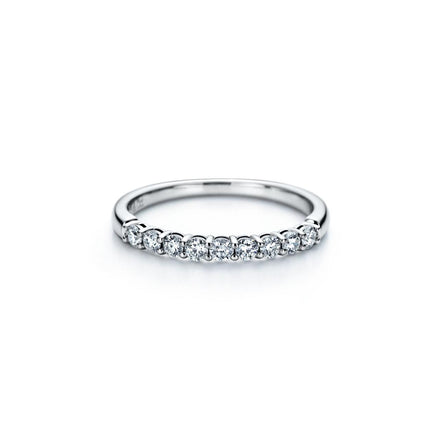Classic Diamond Half-Eternity Ring
